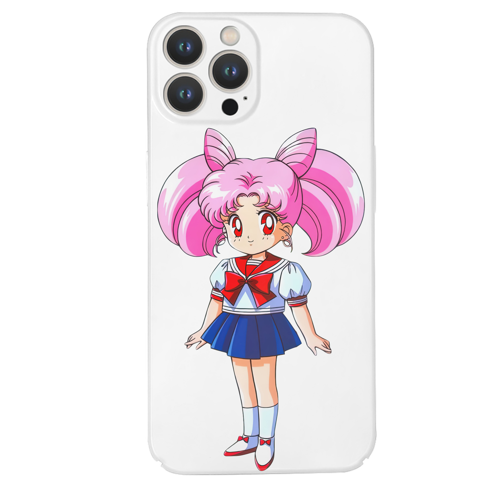 （画像用） 美少女戦士セーラームーン ちびうさ Sailor Moon Chibiusa Tsukino Usagi Small Lady Serenity 【iPhone 14シリーズ対応】ハードケース